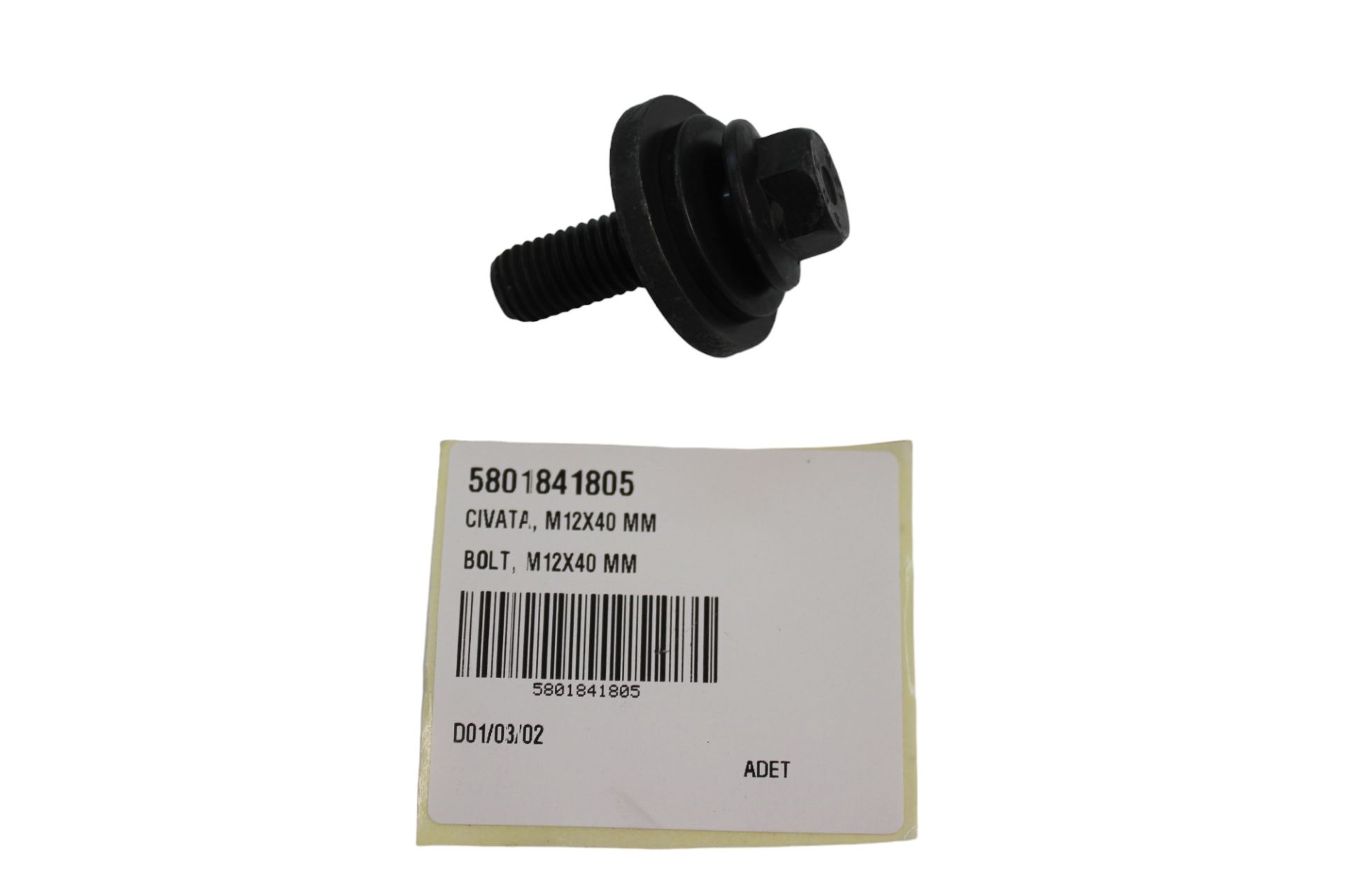5801841805-BOLT, M12X40 MM-Teps by Temsa