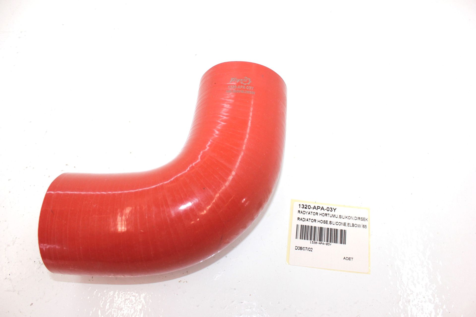 1320-APA-03Y RADIATOR HOSE, SILICONE, ELBOW Ø65 Teps by Temsa