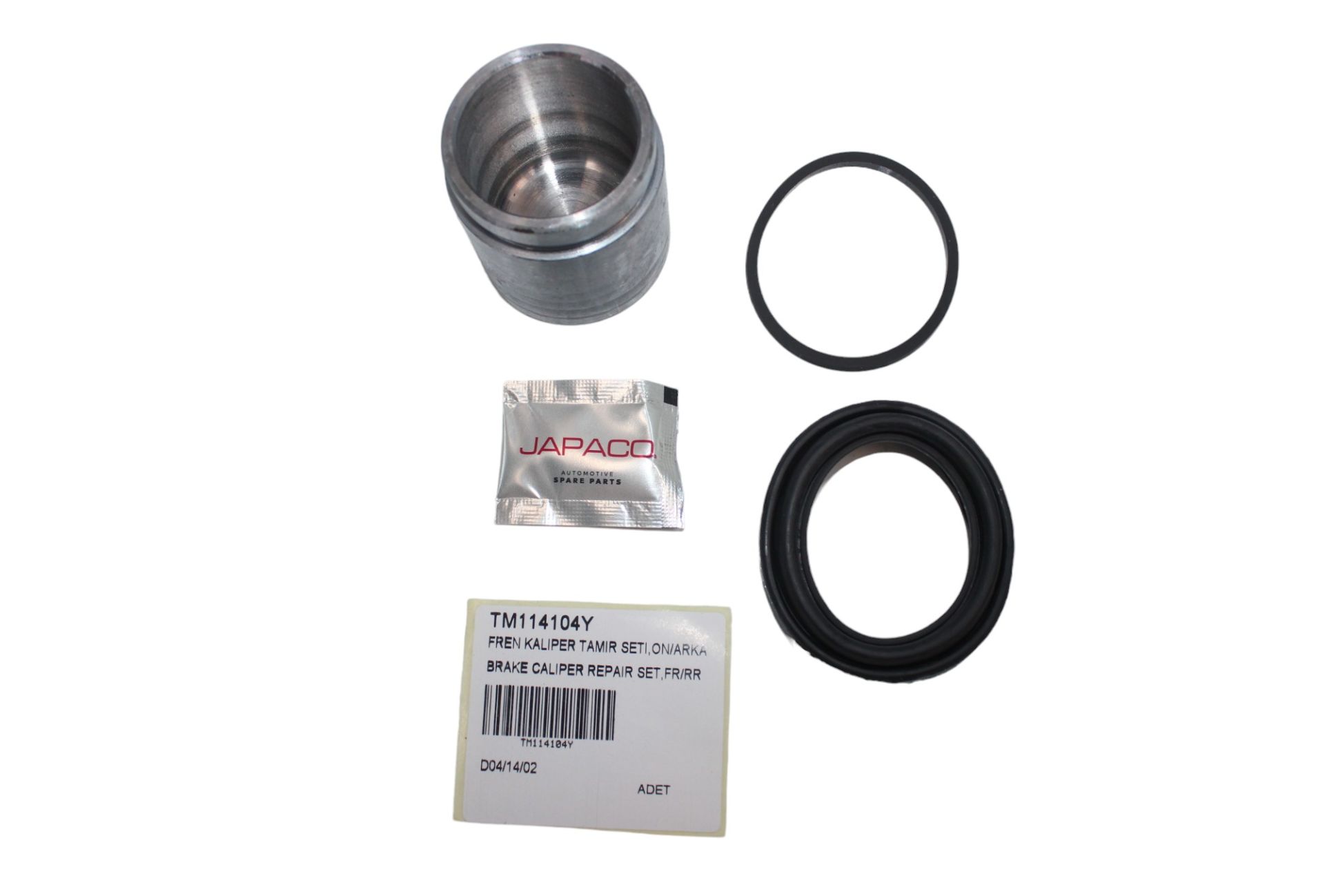 TM114104Y BRAKE CALIPER REPAIR KIT, FRONT/REAR Teps by Temsa